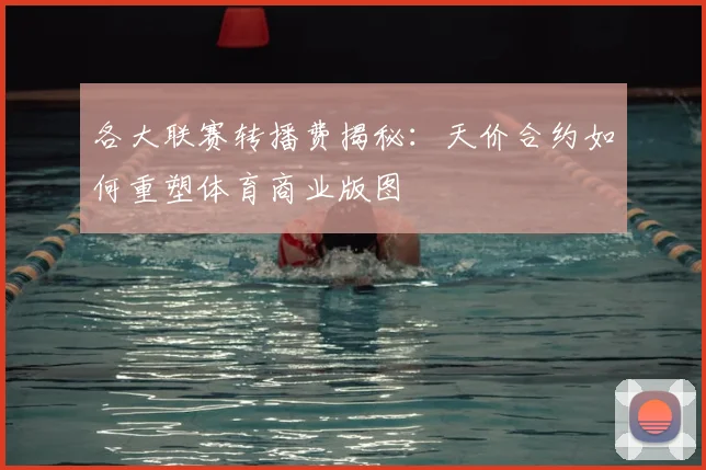 各大联赛转播费揭秘：天价合约如何重塑体育商业版图